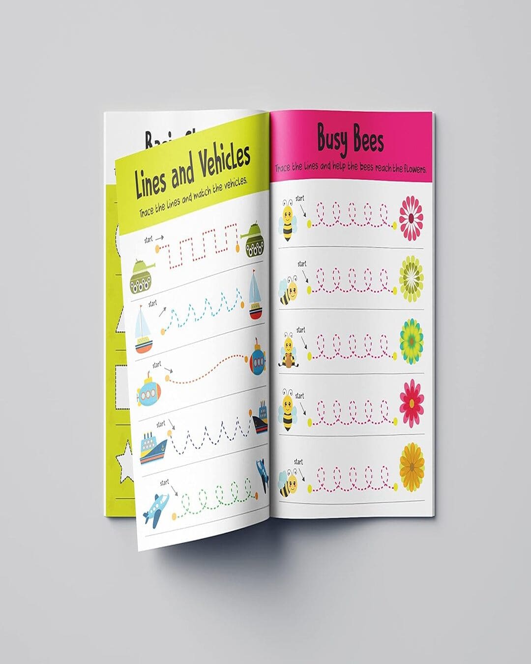 Preschool Activity Book: Tracing - Pencil Control Activity Book For Kids by Wonder House Books [Paperback]
