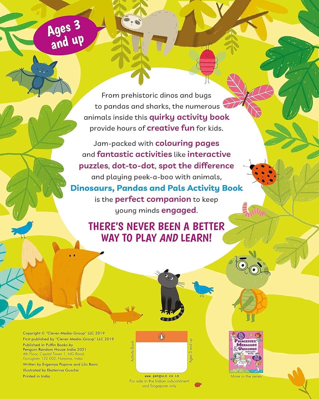 Puffin El: Dinosaurs, Pandas And Pals by Penguin India [Paperback] - versoz.com