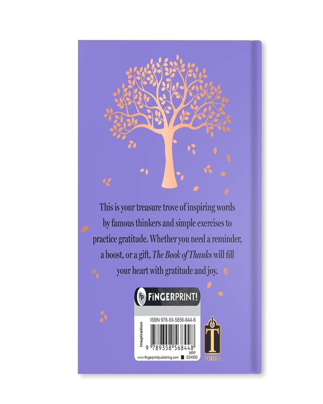 The Book of Thanks by Fingerprint! [Hardcover] - versoz.com