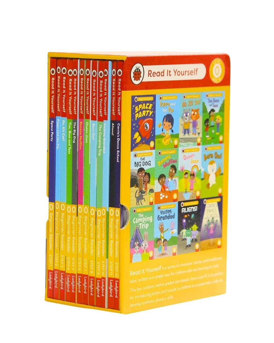 Read It Yourself : Beginner Reader Level 0 by Ladybird [Hardcover Box Set] - versoz.com