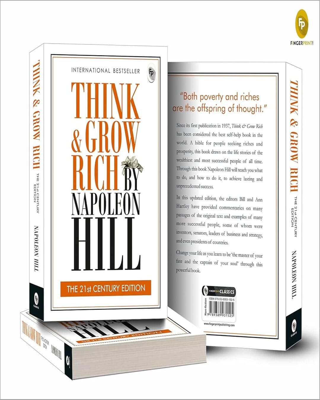 Think and Grow Rich: The 21st Century Edition - Classics by Napoleon Hill [Paperback] - versoz.com