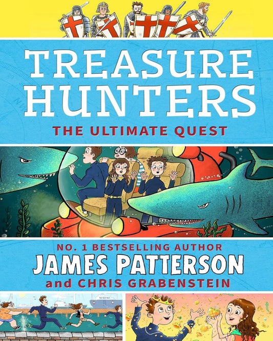 Treasure Hunters: Ultimate Quest (Book 8) by James Patterson [Paperback] - versoz.com