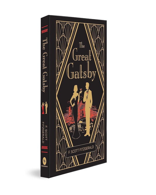 The Great Gatsby (Deluxe Hardbound Edition) by F. Scott Fitzgerald [Hardcover] - versoz.com