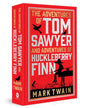The Adventures of Tom Sawyer & Adventures of Huckleberry Finn (Deluxe Hardbound Edition) by MARK TWAIN - versoz.com