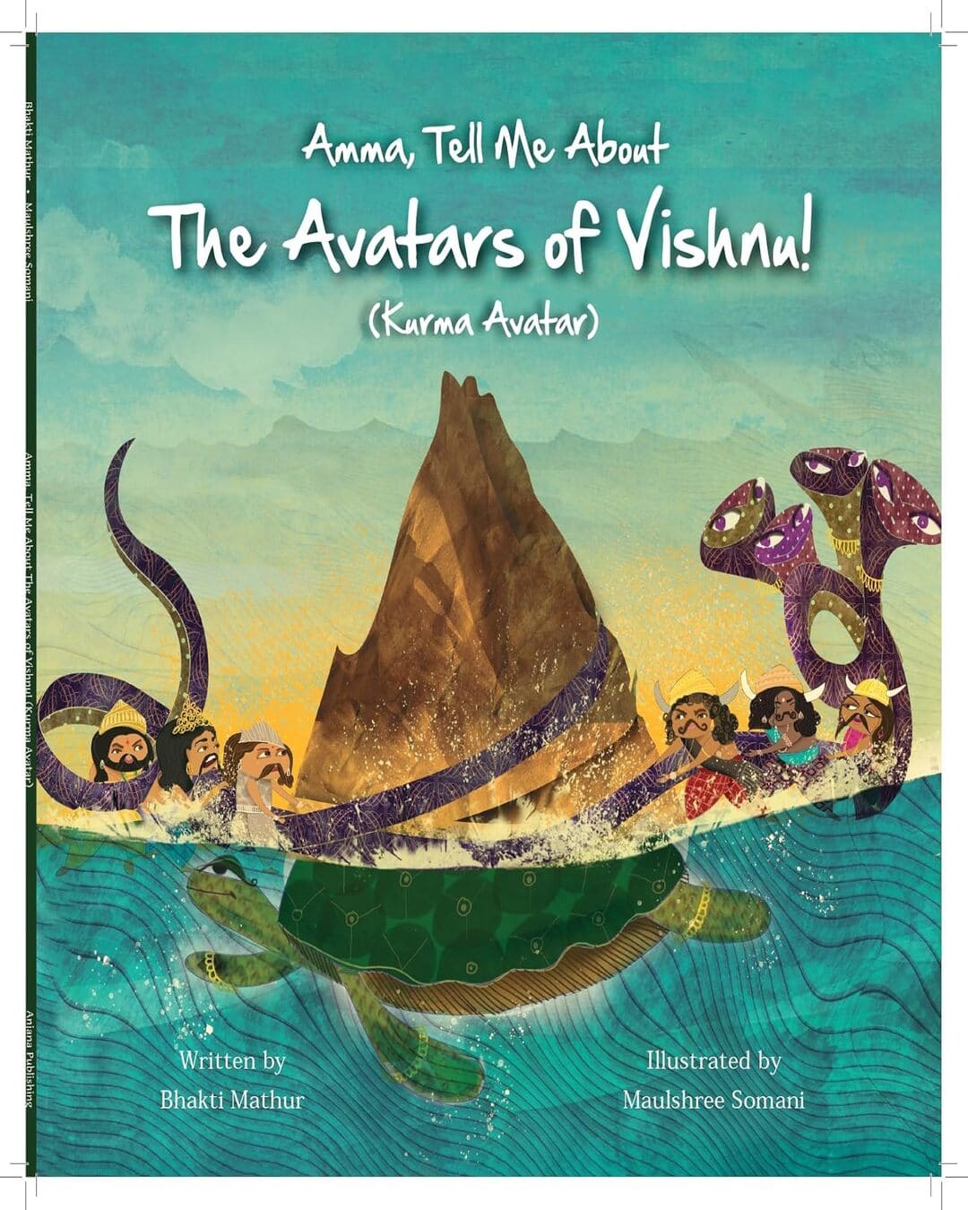 Amma Tell Me About the Avatars of Vishnu (Kurma) by Bhakti Mathur [Paperback] - versoz.com