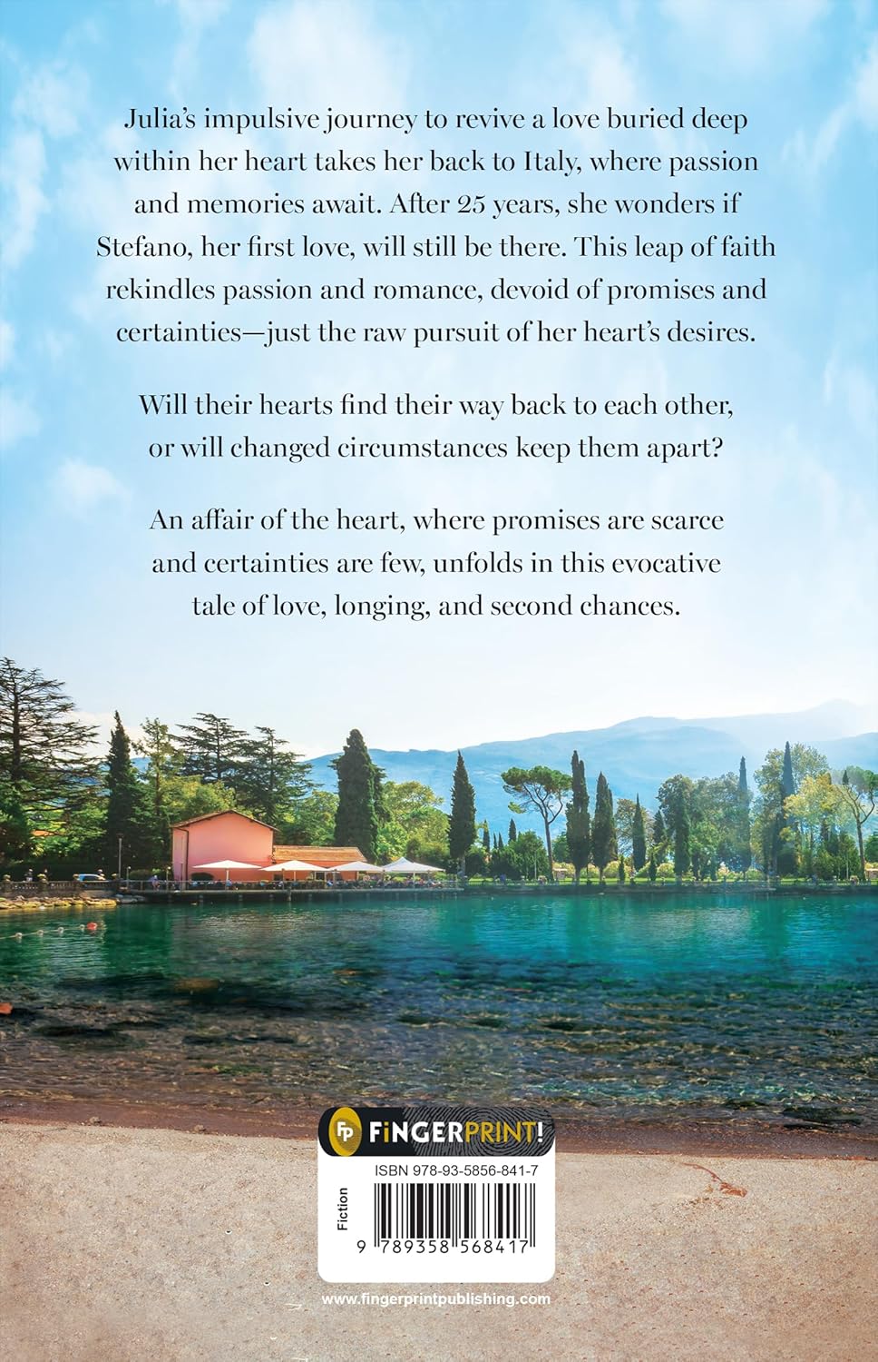 An Italian Affair by Amanda Burns [Paperback] - versoz.com