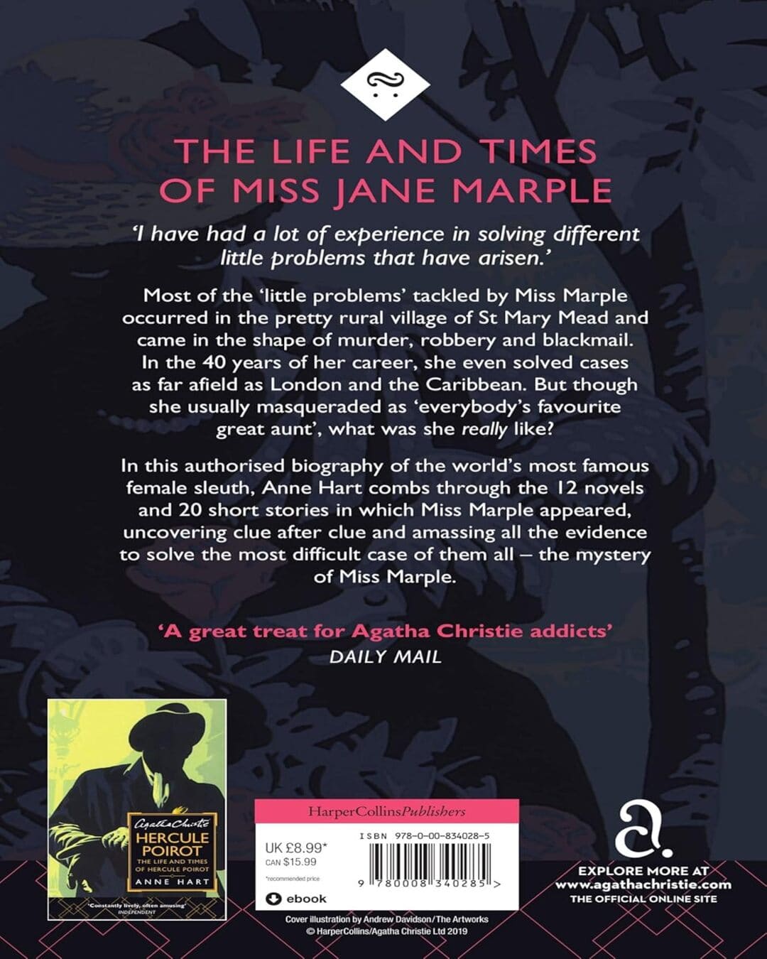 Miss Marple : The Life and Times of Miss Jane Marple by Anne Hart [Paperback] - versoz.com