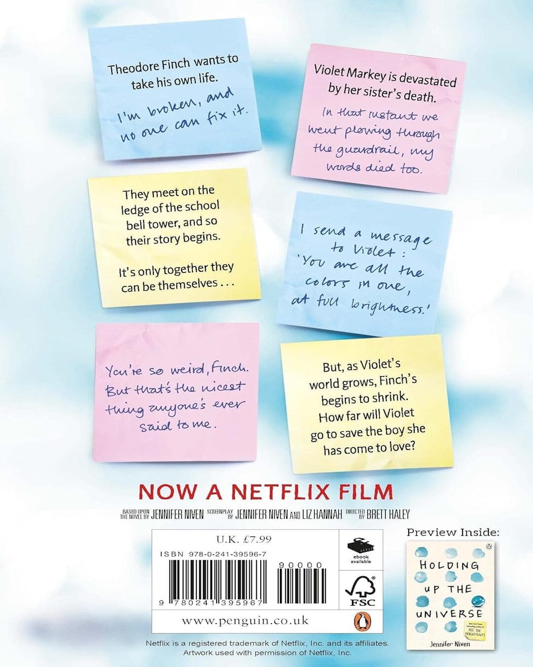 All The Bright Places (Film Tie-In) by Jennifer Niven [Paperback]