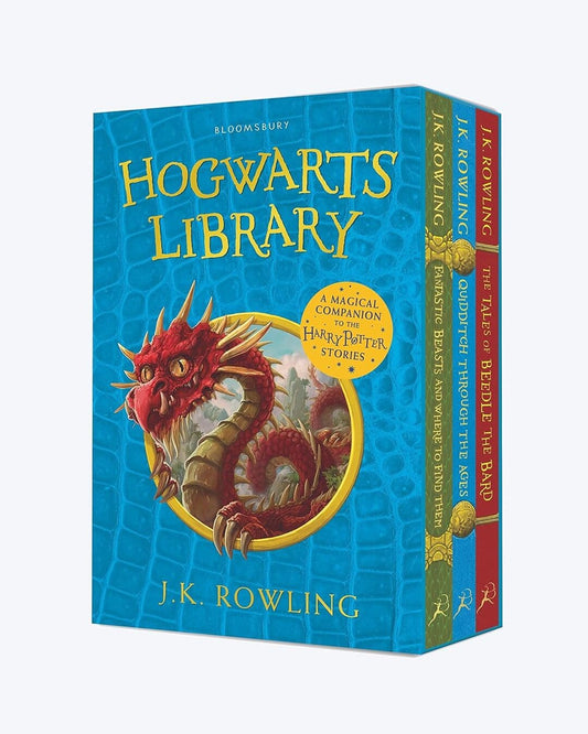 The Hogwarts Library Box Set by J K Rowling [Paperback] - versoz.com