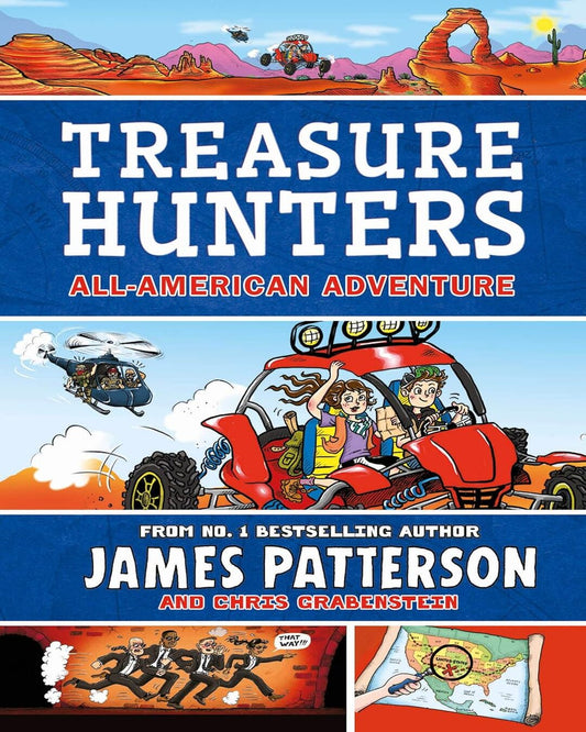 Treasure Hunters: All-American Adventure by James Patterson [Paperback] - versoz.com