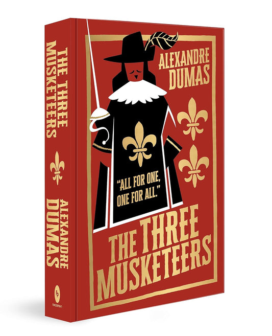 The Three Musketeers (Deluxe Hardbound Edition) by Alexandre Dumas [ Hardcover ] - versoz.com