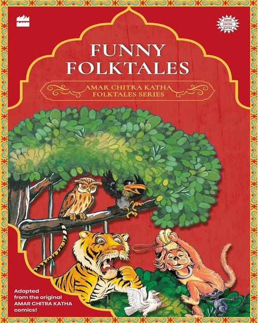 The Amar Chitra Katha Folktale Series: Funny Folktales by Amar Chitra Katha [Paperback] - versoz.com