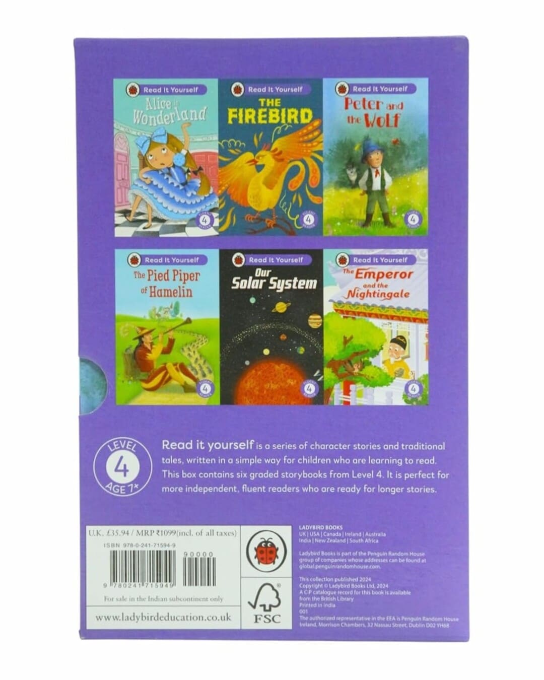 Read It Yourself : Fluent Reader Level 4 by Ladybird [Hardcover Box Set] - versoz.com