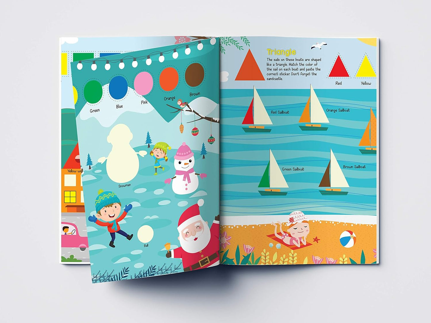 My First Shapes and Colours Sticker Book: Exciting Sticker Book With 100 Stickers by Wonder House Books [Paperback]