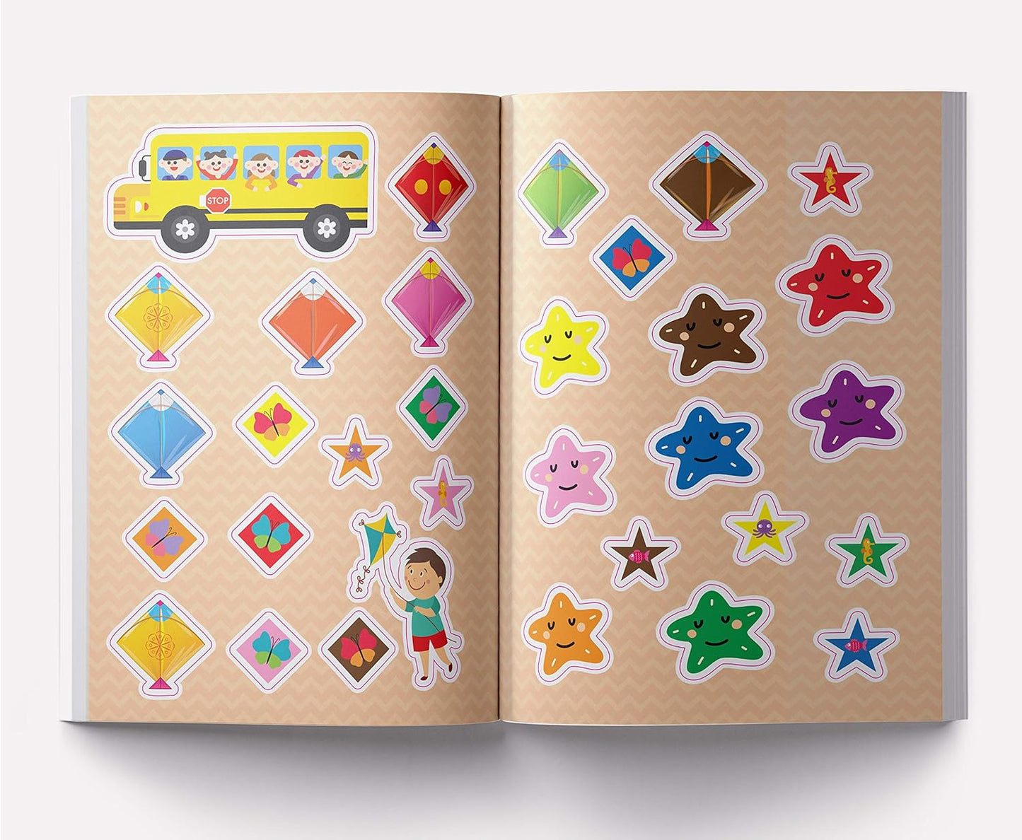 My First Shapes and Colours Sticker Book: Exciting Sticker Book With 100 Stickers by Wonder House Books [Paperback]