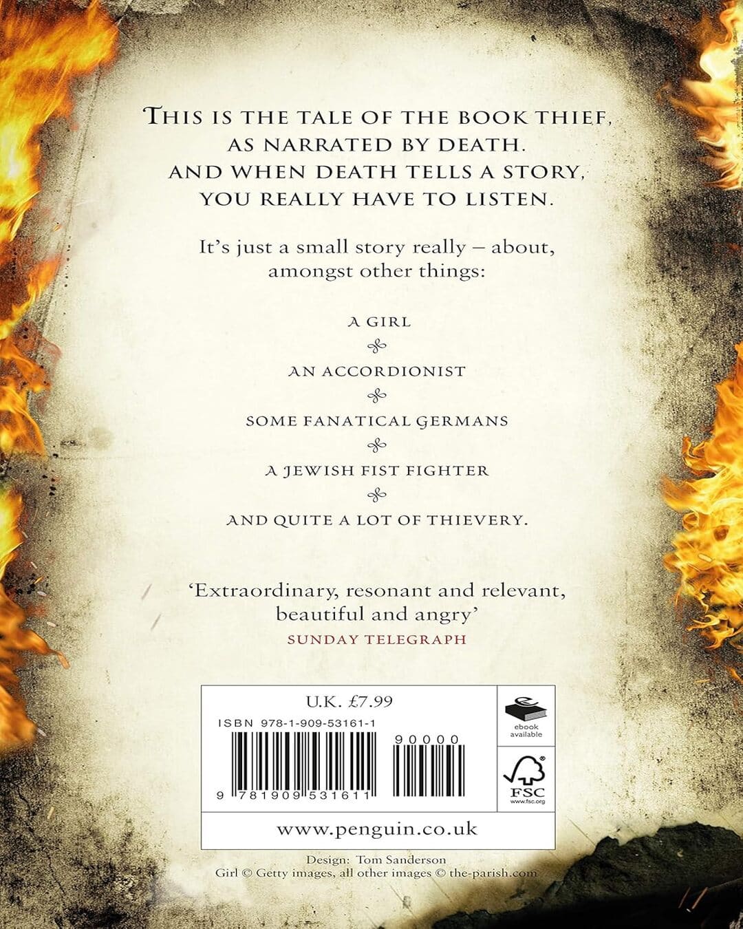 The Book Thief by Markus Zusak (10th Anniversary Edition) [Paperback]