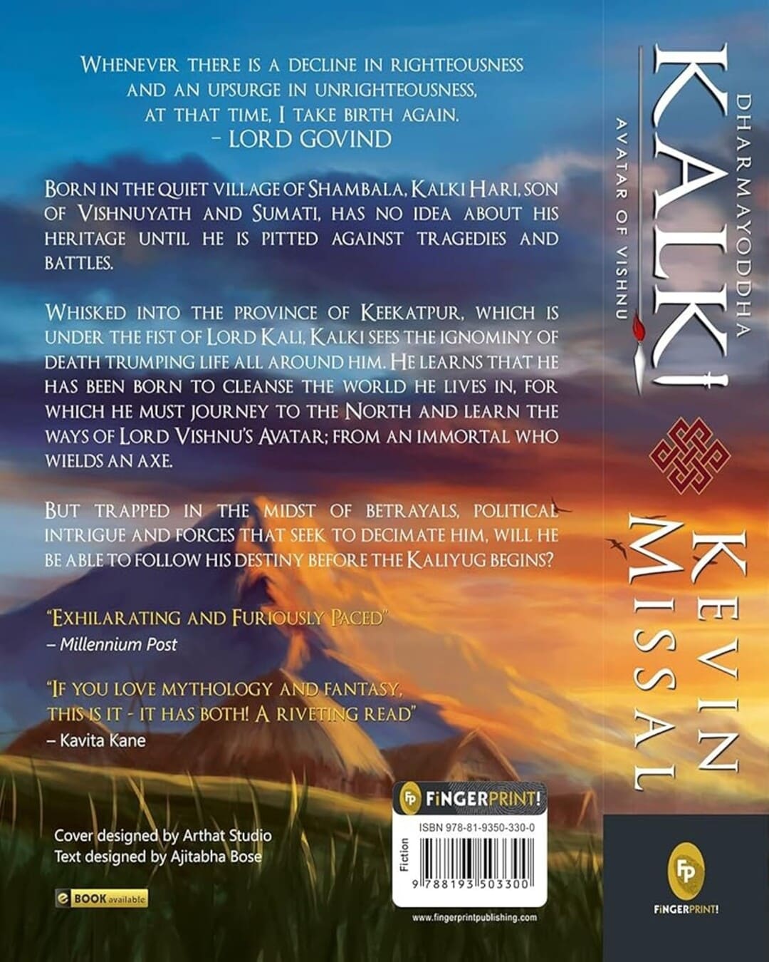 Dharmayoddha Kalki : Avatar of Vishnu by Kevin Missal [Paperback] - versoz.com