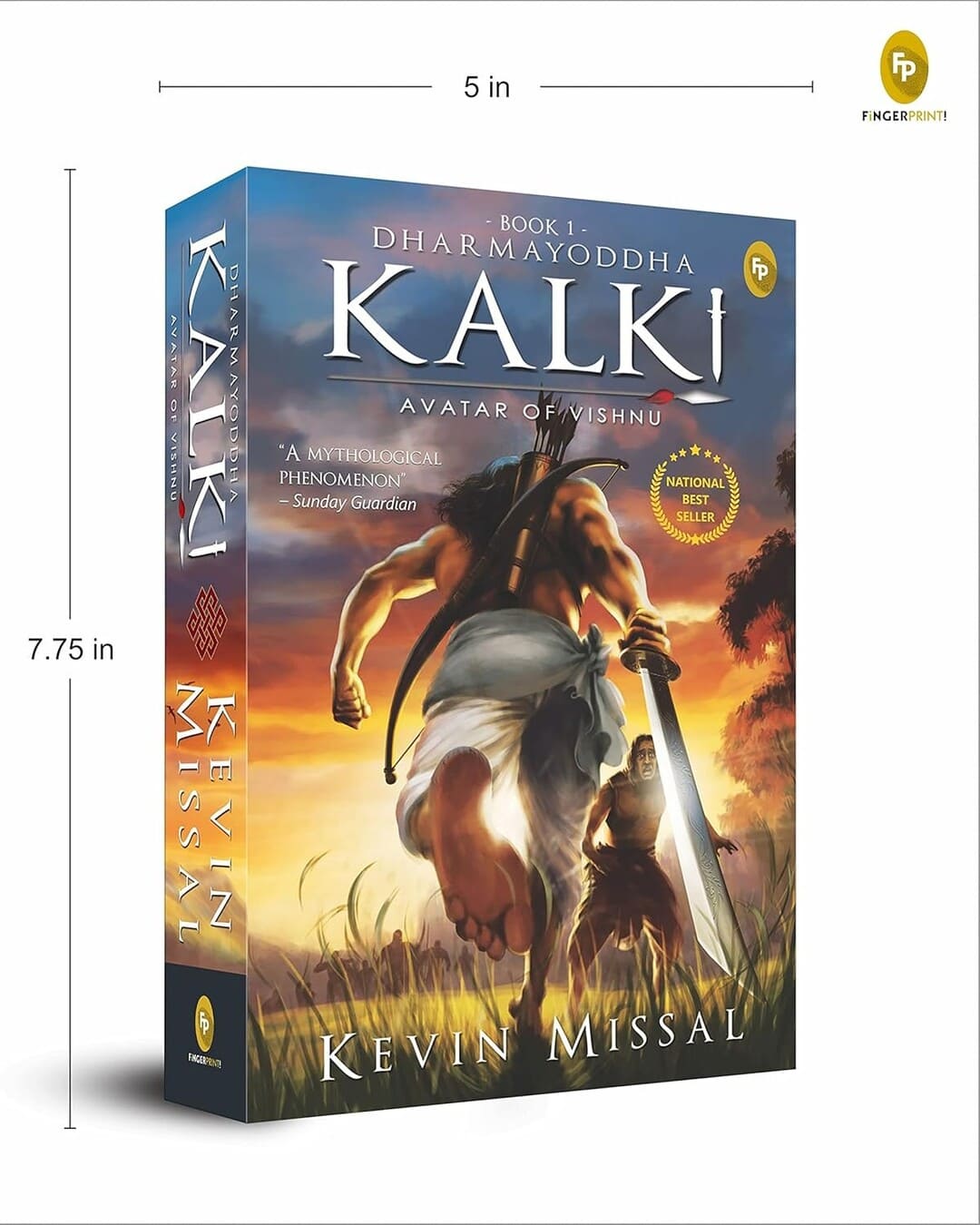 Dharmayoddha Kalki : Avatar of Vishnu by Kevin Missal [Paperback] - versoz.com