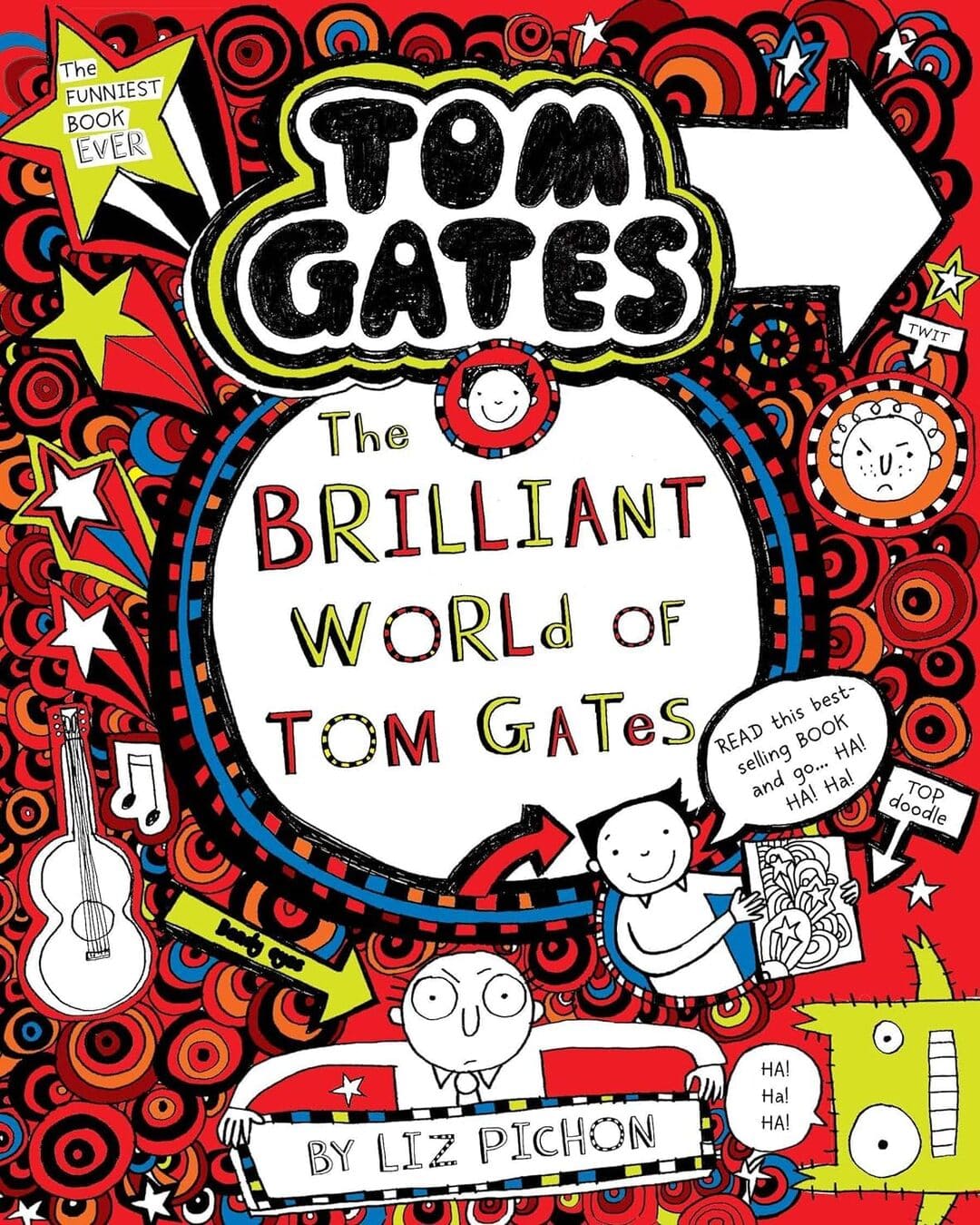 TOM GATES #01 THE BRILLIANT WORLD OF TOM GATES [Paperback] - versoz.com