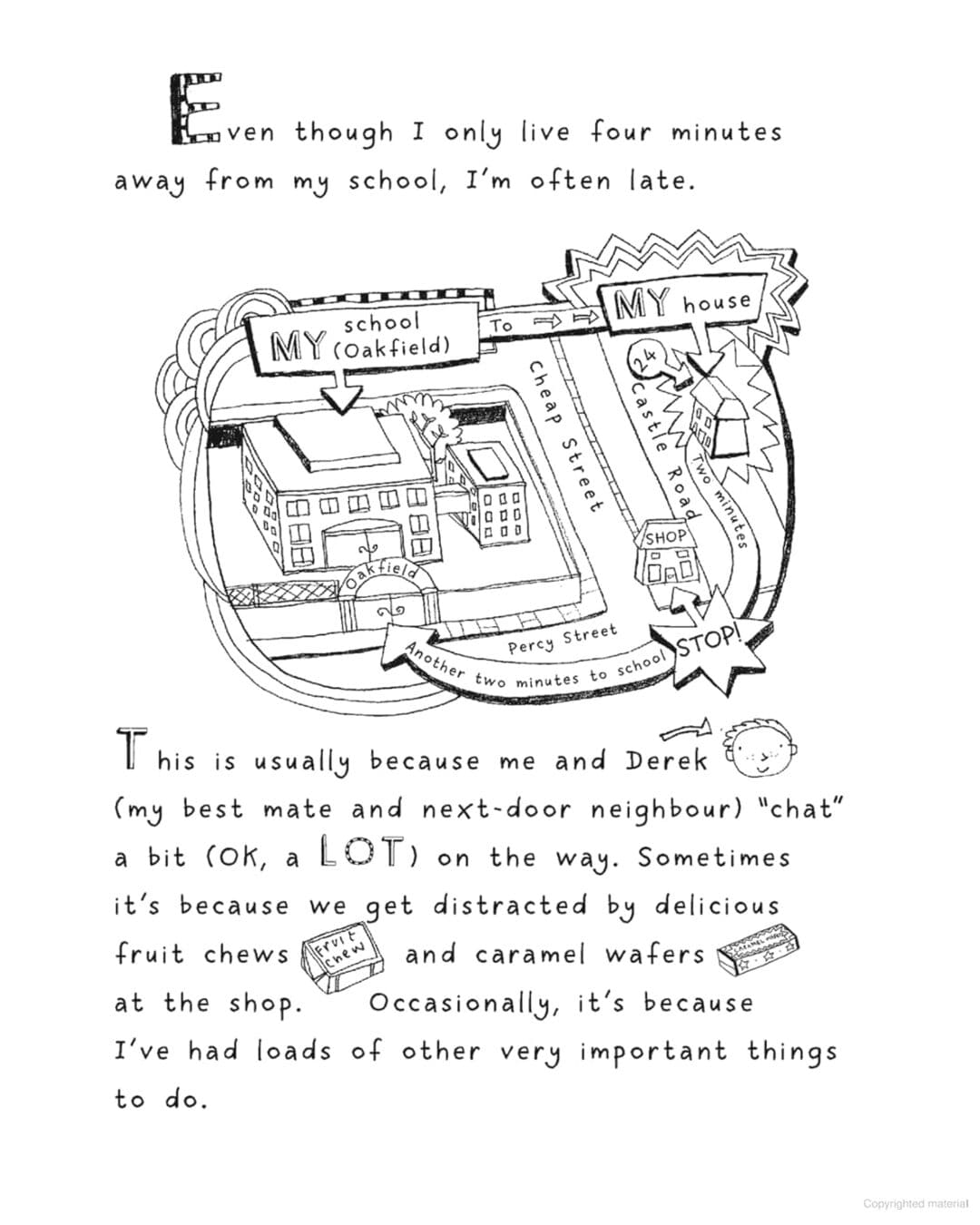TOM GATES #01 THE BRILLIANT WORLD OF TOM GATES [Paperback] - versoz.com