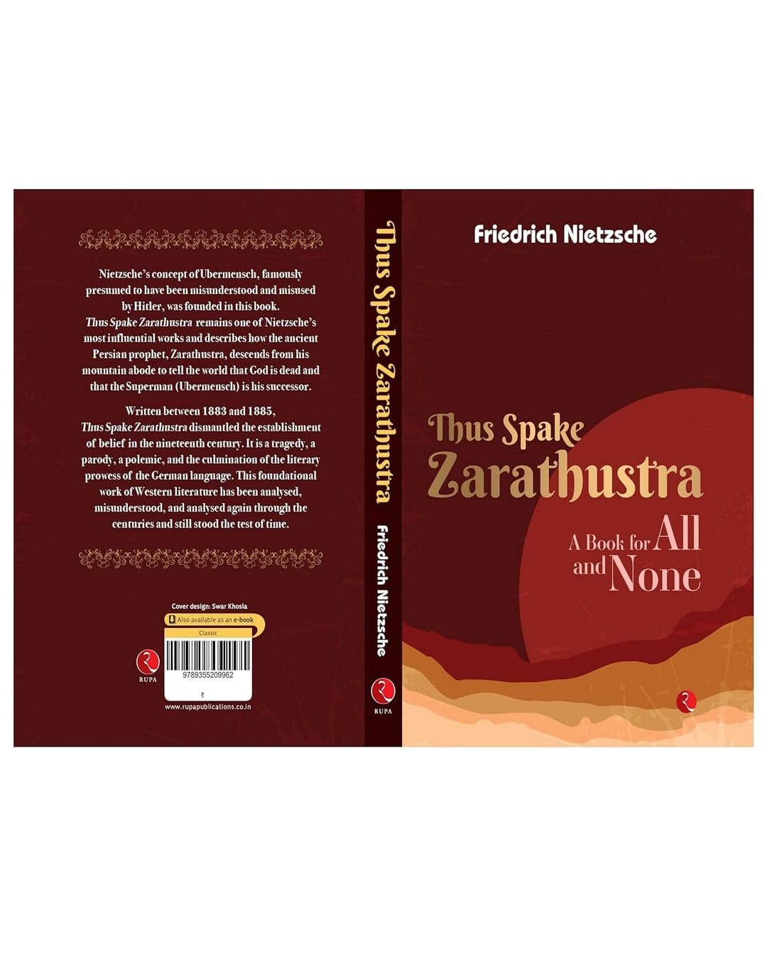 Thus Spake Zarathustra: A Book For All An None by Friedrich Nietzsche [Paperback] - versoz.com