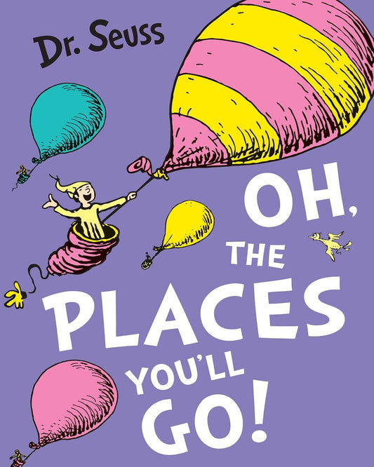 Oh, The Places You'll Go! by Dr. Seuss [Paperback] - versoz.com