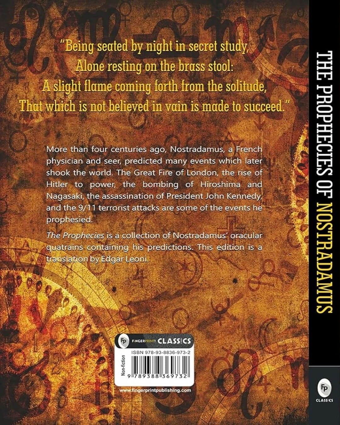 The Prophecies of Nostradamus [Paperback] - versoz.com