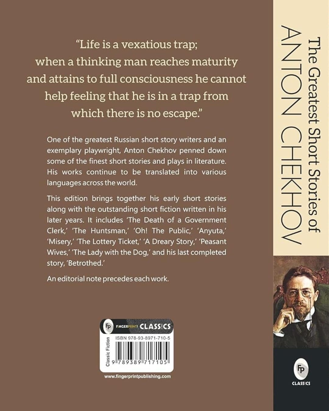 The Greatest Short Stories of Anton Chekhov [Paperback] - versoz.com