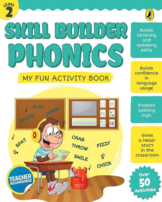Skill Builders Phonics  Level-2 by Penguin India [Paperback]