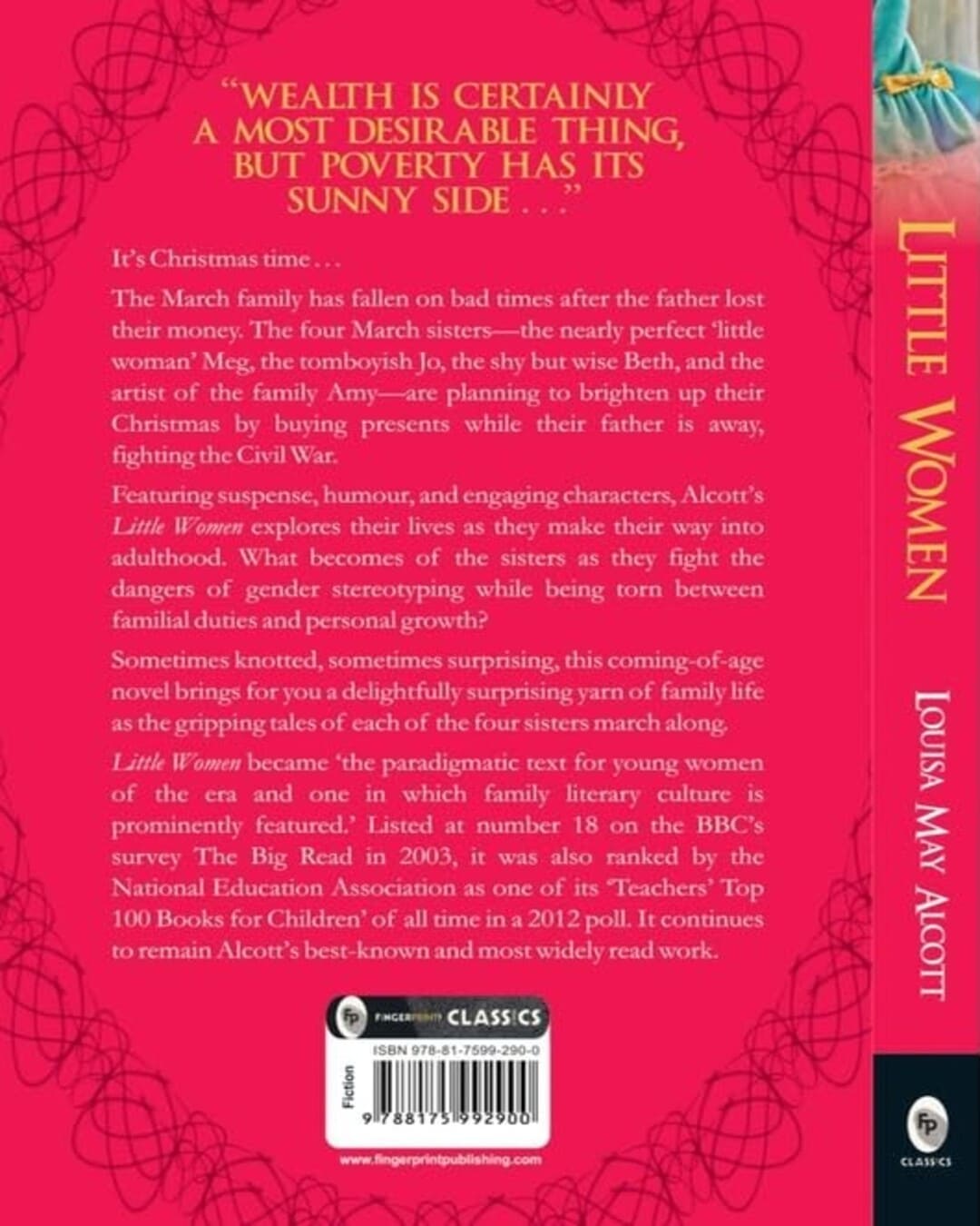 Little Women by Louisa May Alcott [Paperback] - versoz.com