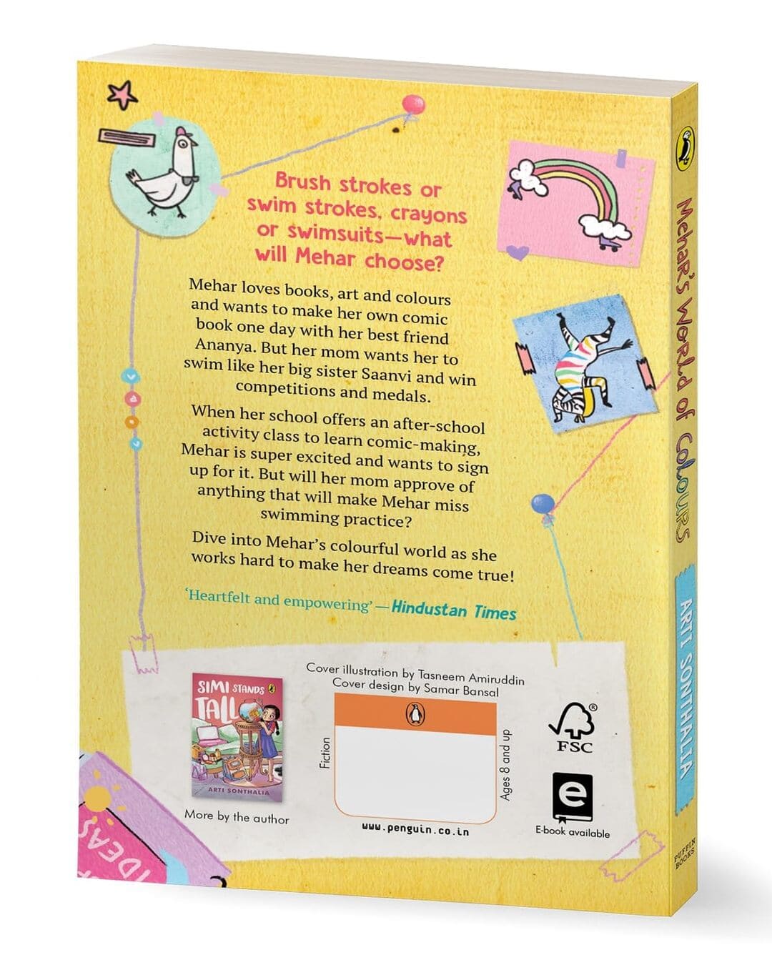 Mehars World Of Colours by Arti Sonthalia [Paperback]