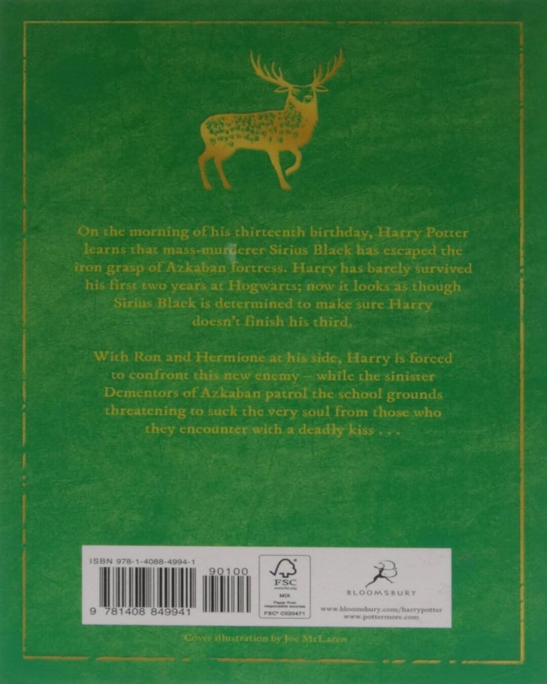Harry Potter And The Prioner Of Azkaban by J K Rowling [Paperback] - versoz.com