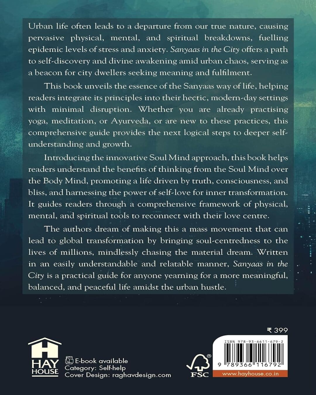 Sanyaas in the City: The Urban Dweller’s Guide to Inner Freedom by Adarsh Gupta [Paperback] - versoz.com