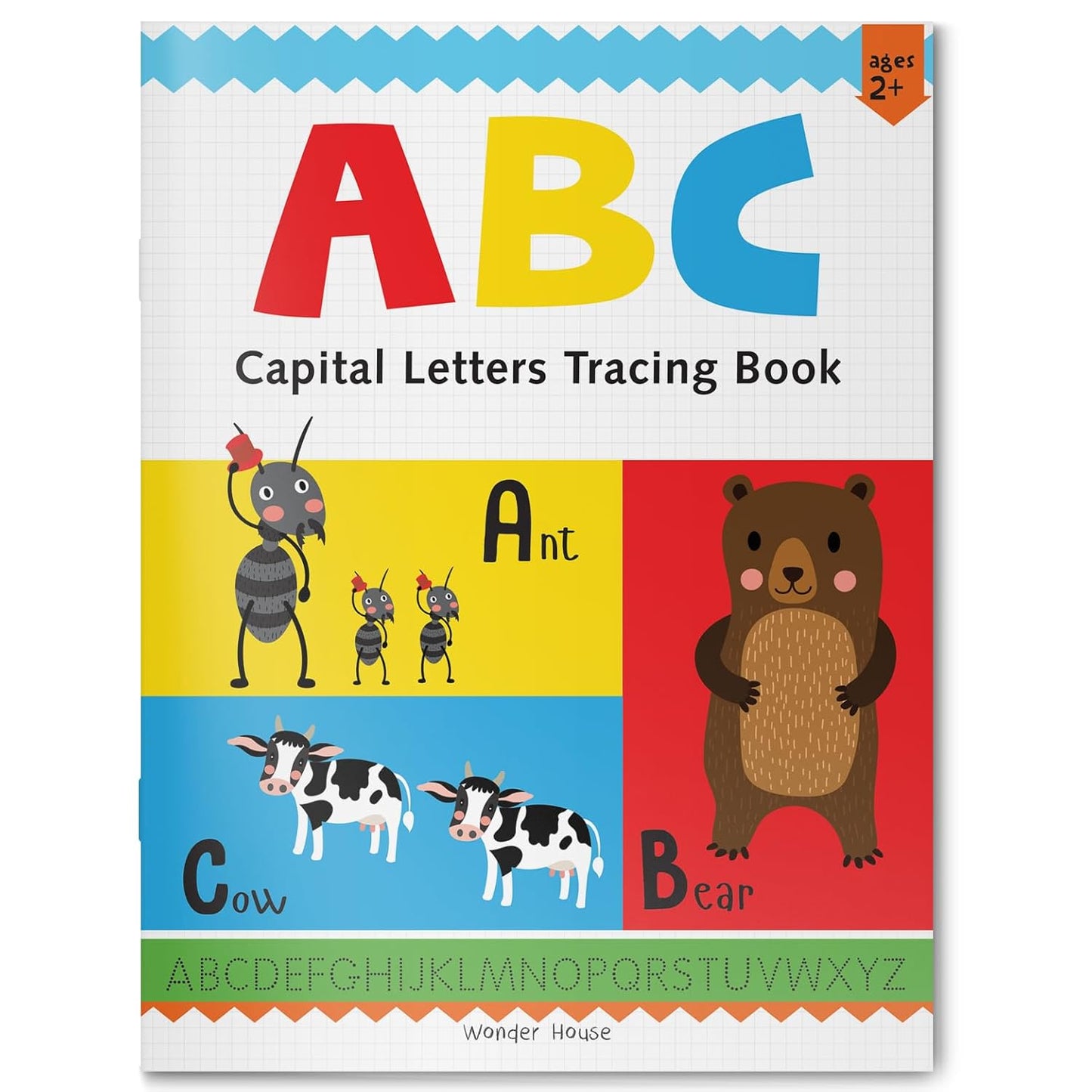 Preschool Activity Book: Abc - Capital Letters Tracing Book For Kids by Wonder House Books [Paperback]