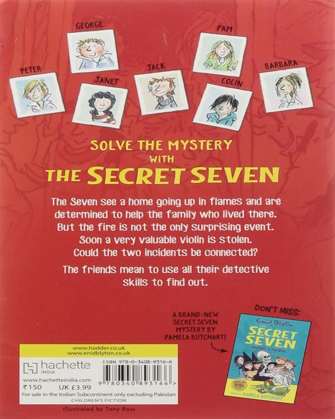 Puzzle For the Secret Seven: 10 by Enid Blyton [Paperback] - versoz.com