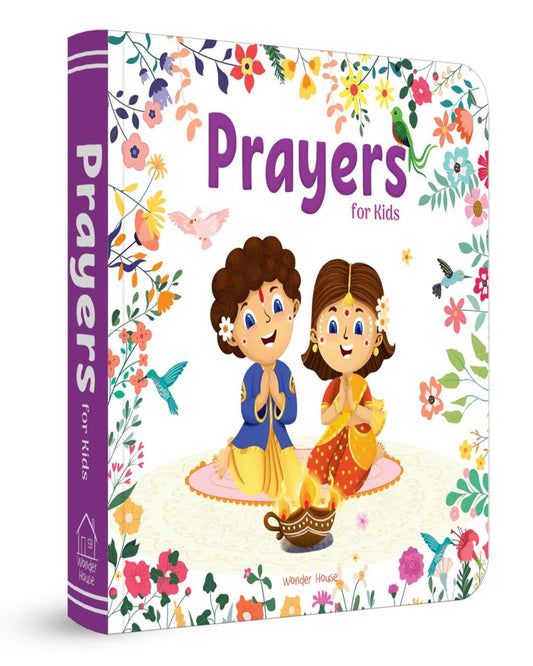 Prayers For Kids by Wonder House Books (Illustrated) [Board Book]