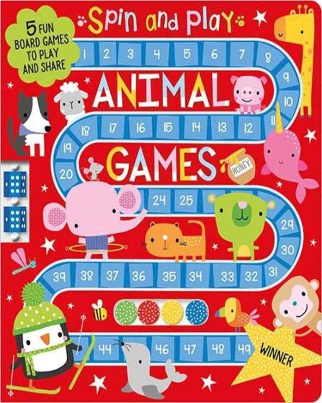 Spin and Play Animal Games [Paperbook] - versoz.com