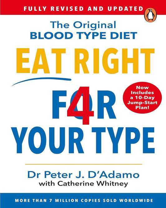 Eat Right 4 Your Type by Peter D'Adamo [Paperback] - versoz.com