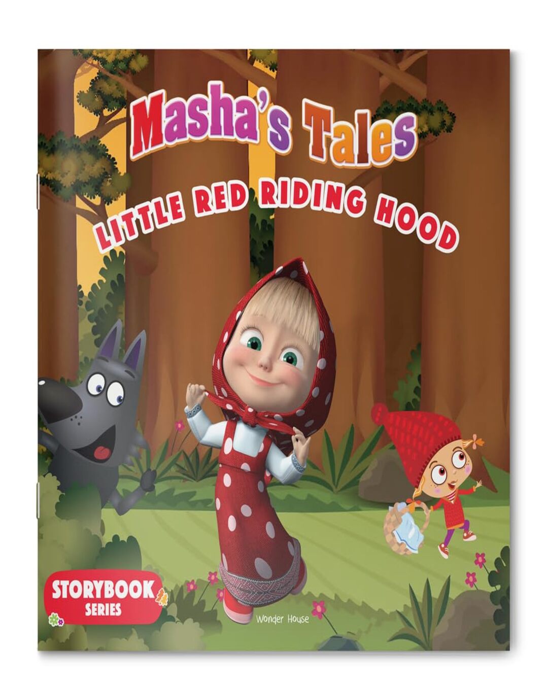 Masha Tales: Little Red Riding Hood (Story Book) by Wonder House Books [Paperback]