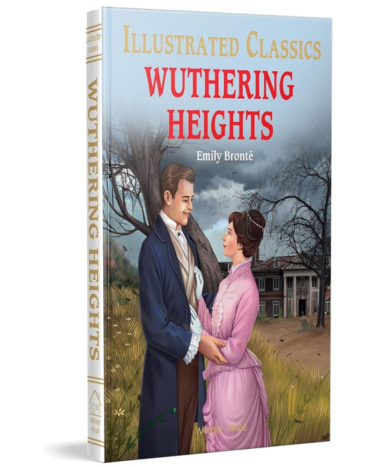 Wuthering Heights: Illustrated Abridged Children Classic English Novel with Review Questions [Hardcover]