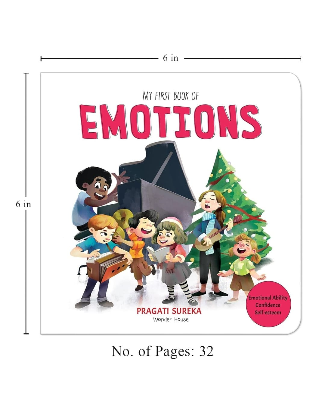 My First Book of Emotions by Pragati Sureka [Board Book]
