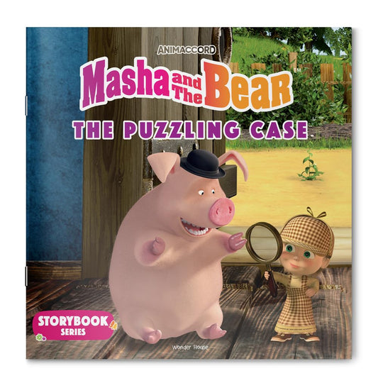 Masha and the Bear: the Puzzling Case (Story Book) by Wonder House Books [Paperback]