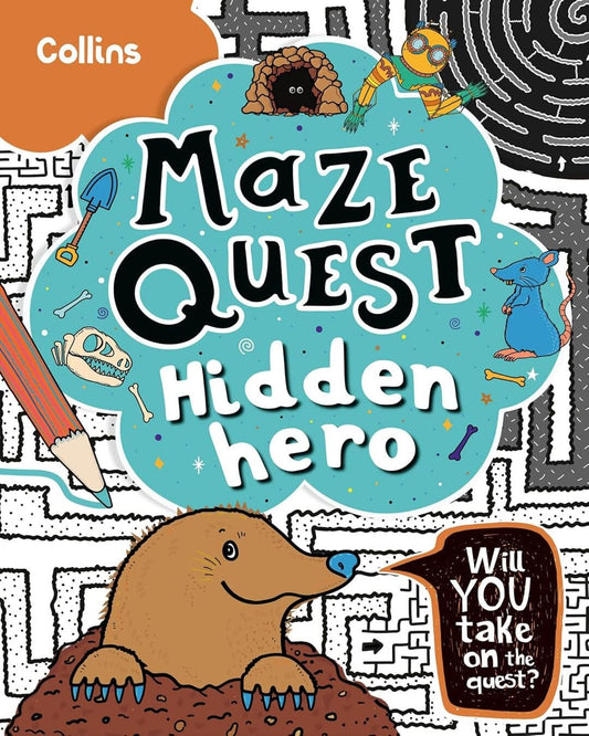 Maze Quest : HIDDEN HERO [Paperback] - versoz.com
