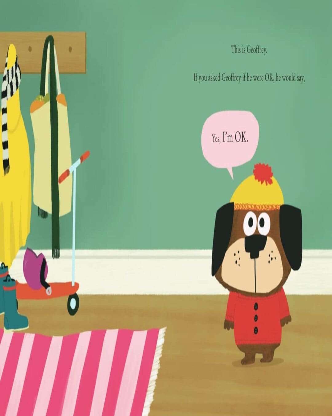 Geoffrey Gets The Jitters by Shireen, Nadia [Paperback]