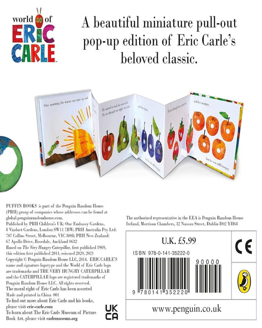 The Very Hungry Caterpillar A Pull-Out Pop-Up by Eric Carle [Hardcover] - versoz.com