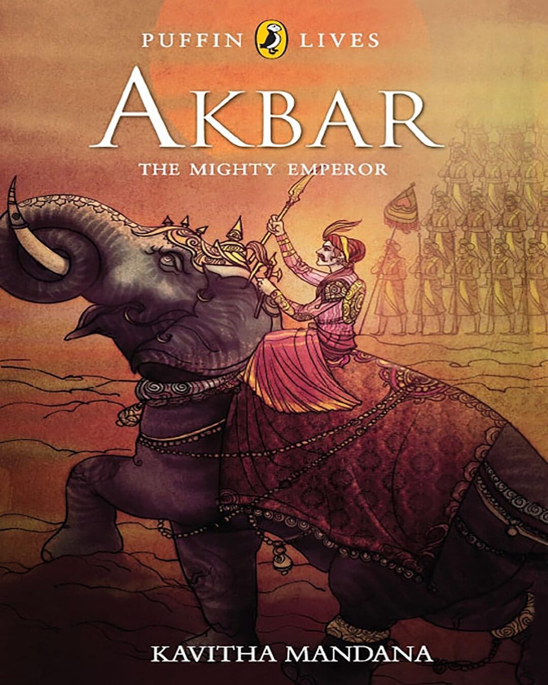 Puffin Lives : Akbar by Kavitha Mandana [Paperback] - versoz.com