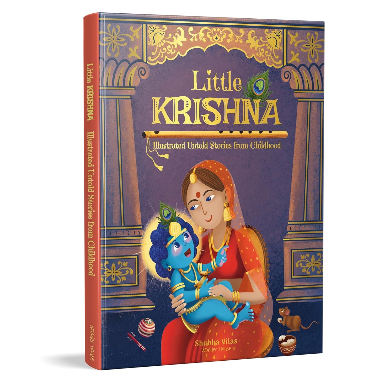 Little Krishna - Illustrated Untold Stories from Childhood by Shubha Vilas [Hardcover]