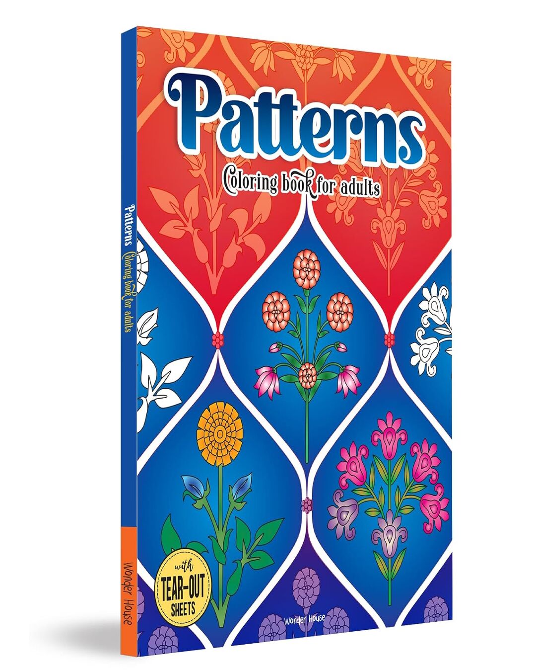Pattern Coloring Book For Adults by Wonder House Books [Paperback]