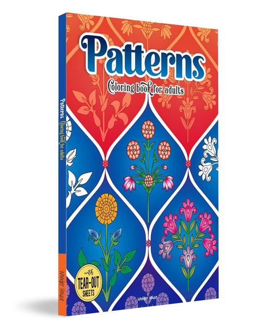Pattern Coloring Book For Adults by Wonder House Books [Paperback]