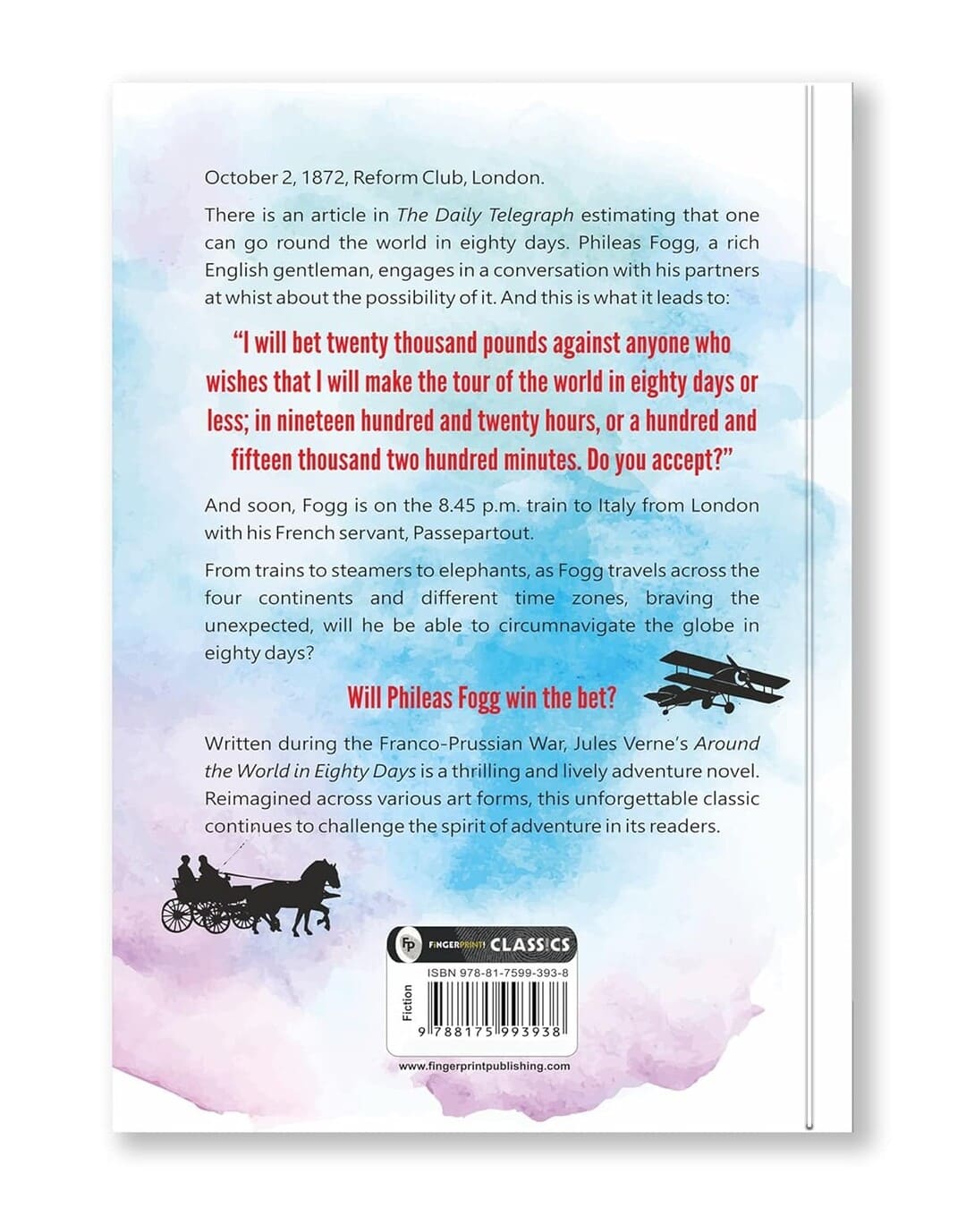 Around the World in Eighty Days by Jules Verne [Paperback] - versoz.com